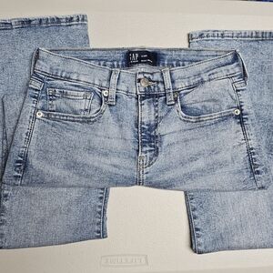 GAP Women’s Baby Bootcut Jeans – Light Wash – Size 2 (26R)